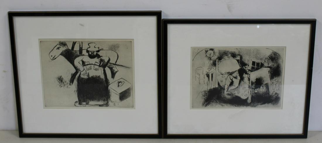 Marc Chagall (Belarusian-French, 1887-1985). (1 of 4)