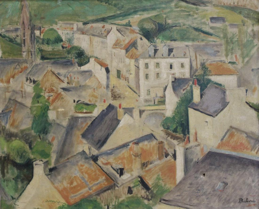 RICHARD. Signed Oil On Canvas. (1 of 6)