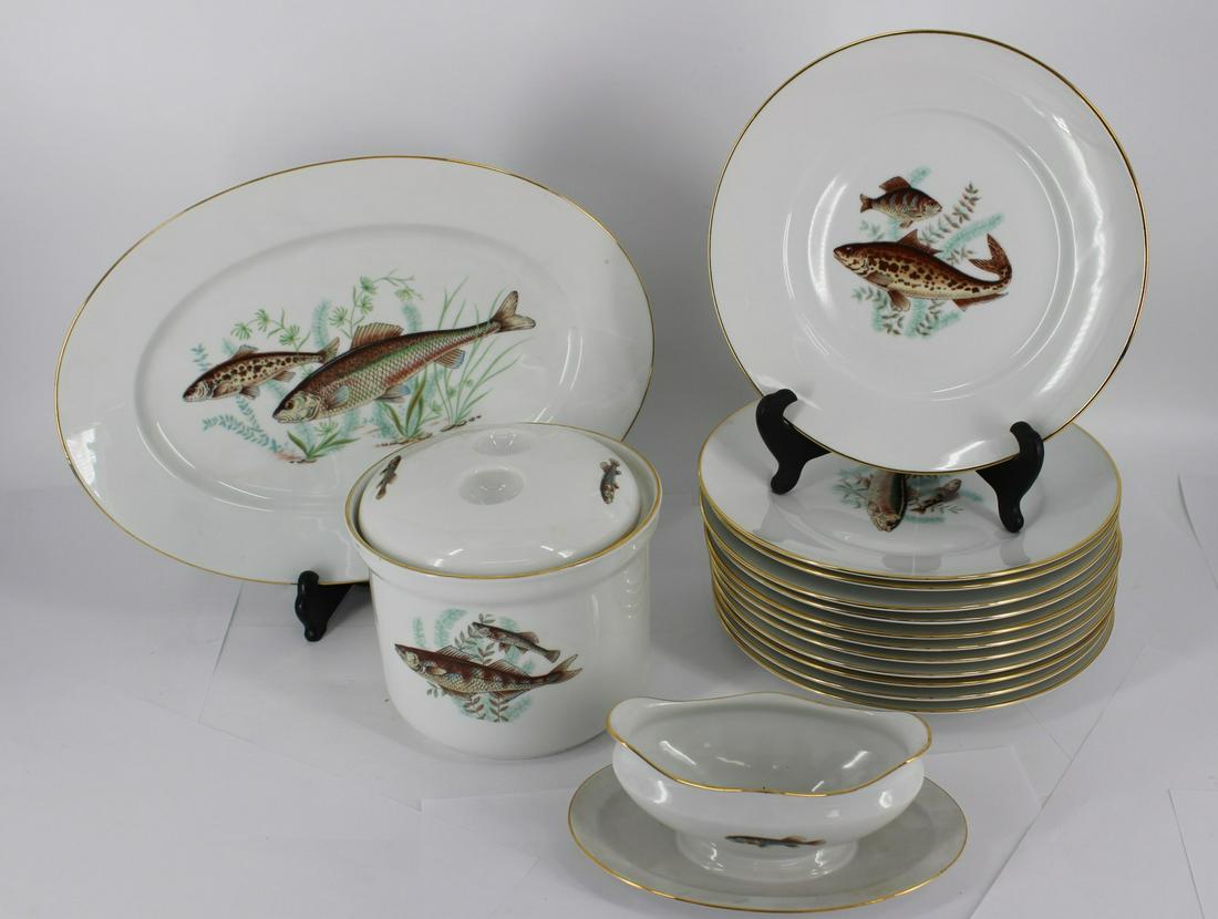 15 Pcs Richard Ginori Italian Porcelain Grouping (1 of 13)