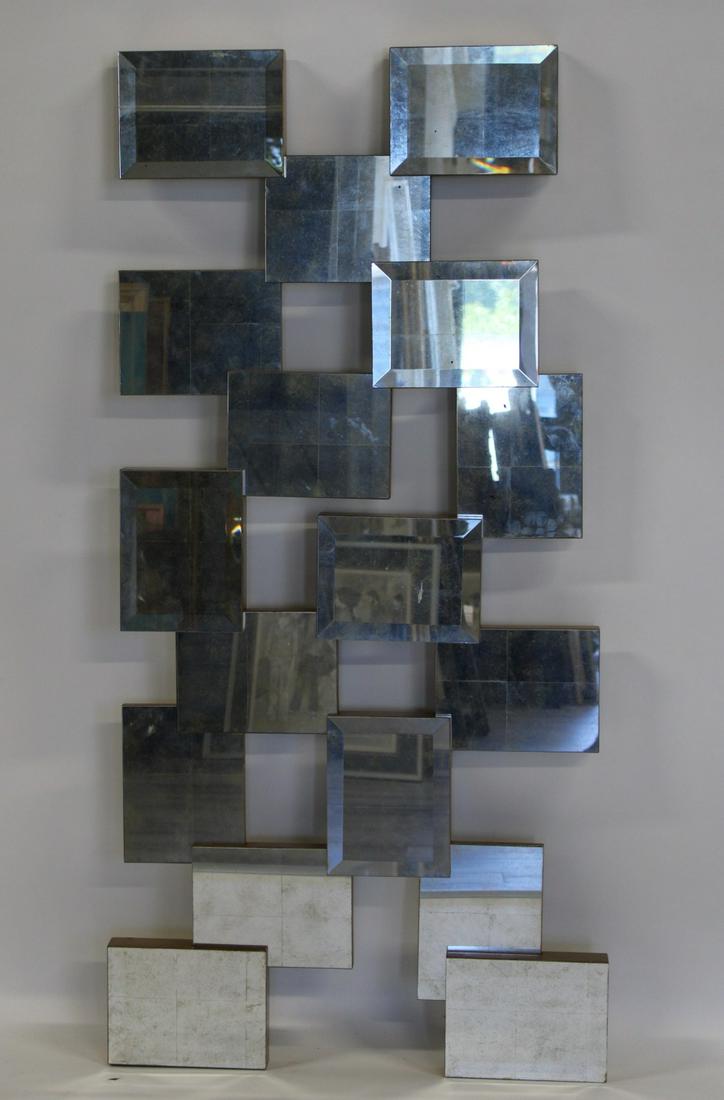 John Richards Midcentury Style Sculpted Mirror. (1 of 7)