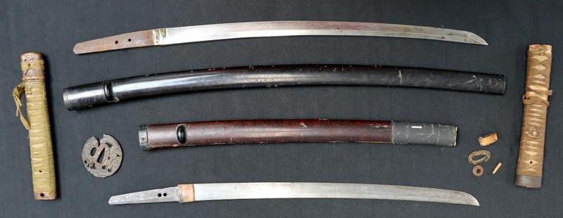 Japanese Signed Shinto Period Wakizashi Blade. (1 of 20)