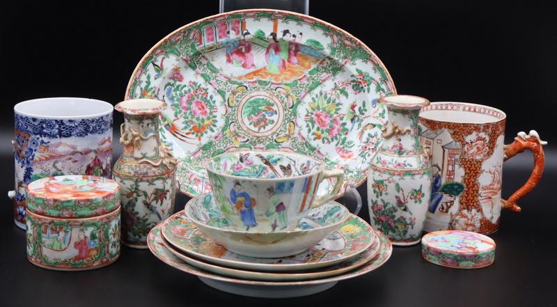 Large Grouping of Chinese Export Porcelain. (1 of 20)