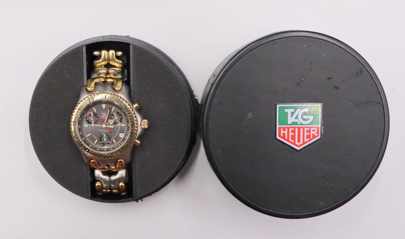 JEWELRY. Men's Tag Heuer Two-tone S/EL Chronograph (1 of 17)