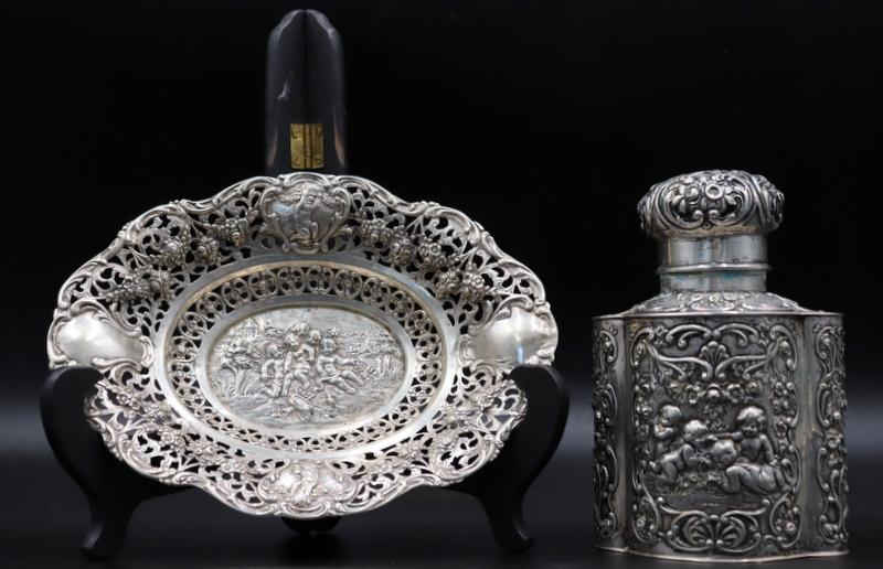 SILVER. Exceptional German .800 Silver Hollowware (1 of 15)