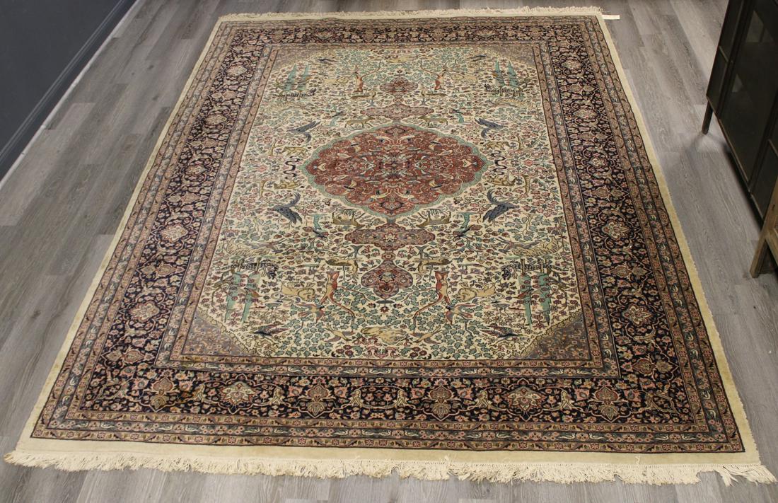 Vintage and Finely Hand Woven Carpet. (1 of 13)