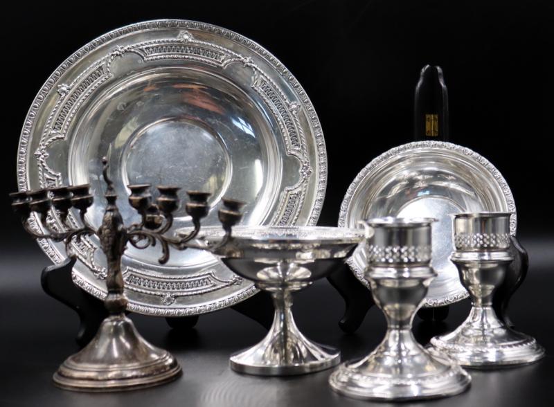 STERLING. Assorted Grouping of Sterling Hollowware (1 of 9)