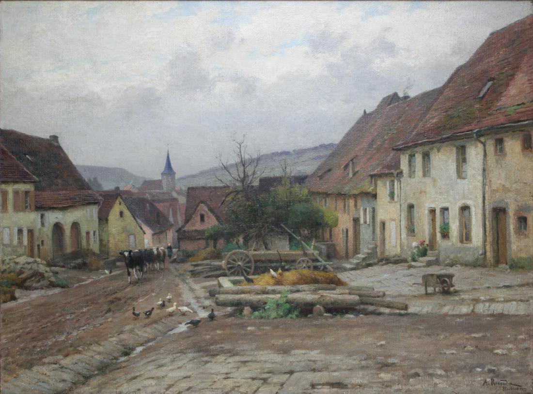 ALFRED RENAUDIN (FRENCH, 1866-1944). (1 of 9)