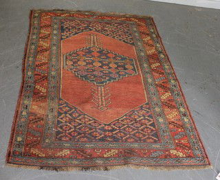 Lot of 4 Oriental Rugs.: Caucasian scatter rug (4' x 6'), bokhara scatter (3' x 6' 10"), Karastan runner (2' 10" x 5') and runner (2' 5" x 6' 4"). From a Morris Park, Bronx home.
