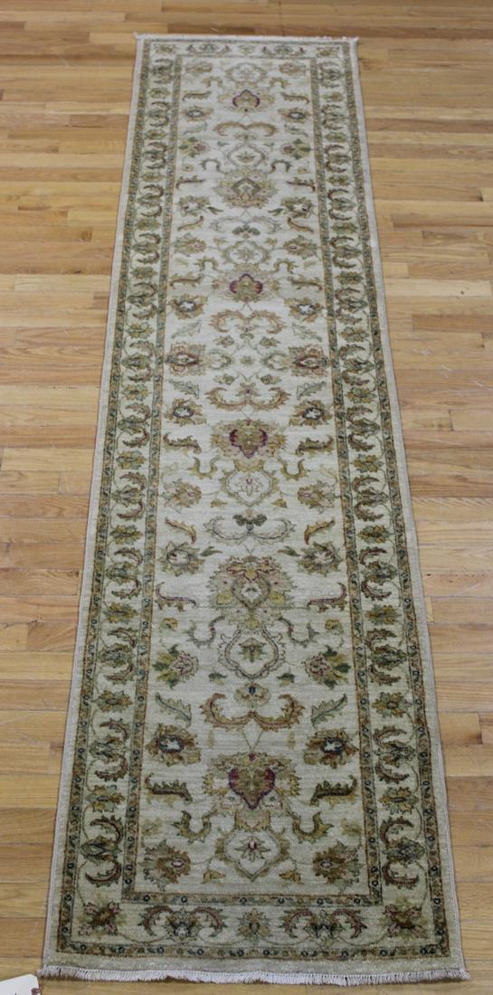 Vintage And Finely Hand Woven Oushak Style Runner (1 of 6)
