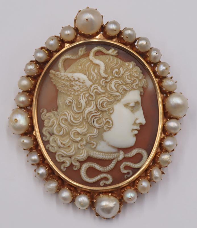 JEWELRY. Antique Russian 14kt Gold Mounted (1 of 11)