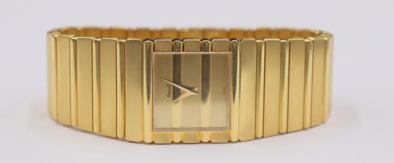 JEWELRY. Unisex Piaget Polo 18kt Gold Bracelet (1 of 17)