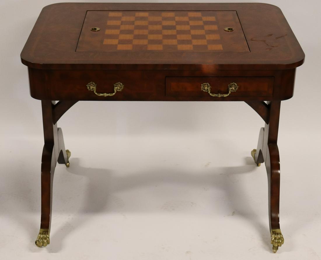 Vintage Mahogany Game Table. (1 of 7)