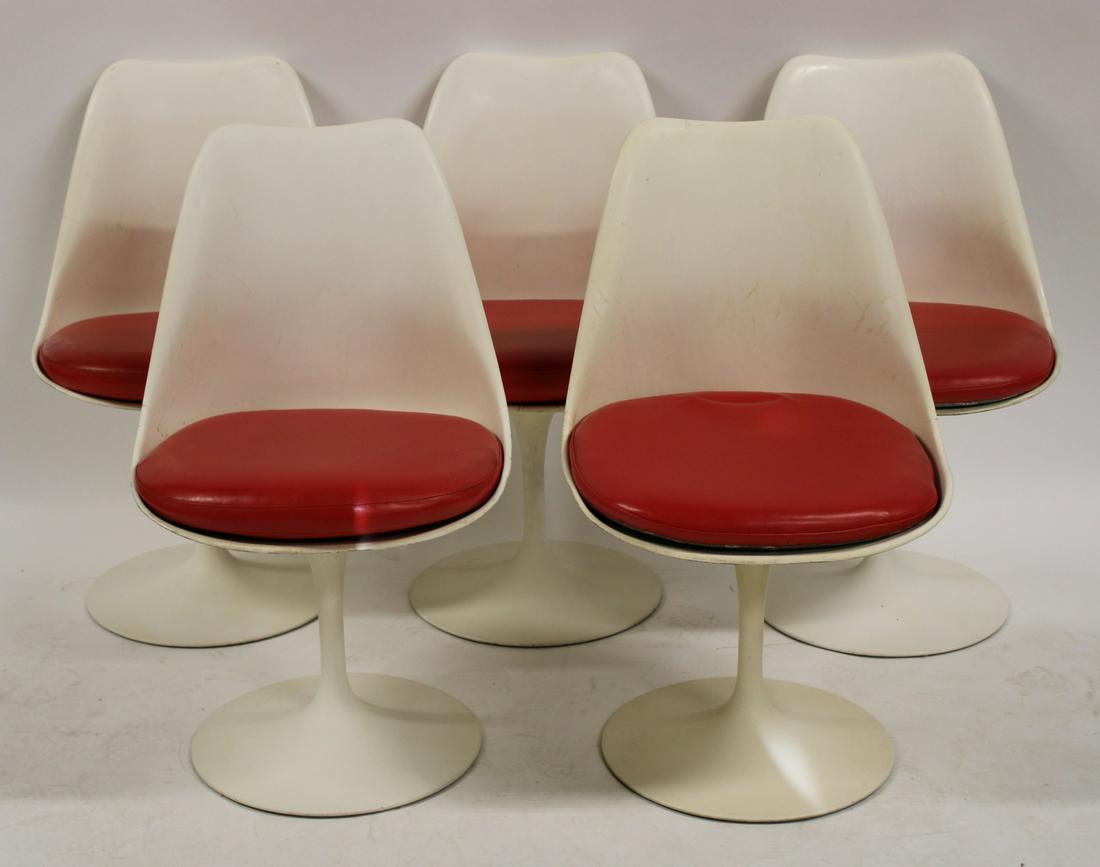 5 Midcentury Knoll Saarinen Chairs As / Is (1 of 10)