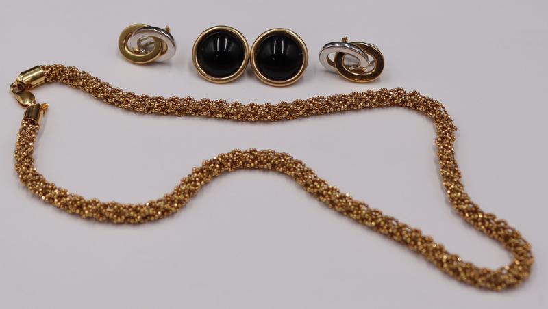 JEWELRY. 18kt and 14kt Gold Jewelry Grouping. (1 of 12)