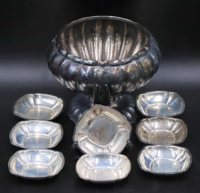 STERLING. Francis W. Cooper Sterling Bowl and (1 of 6)