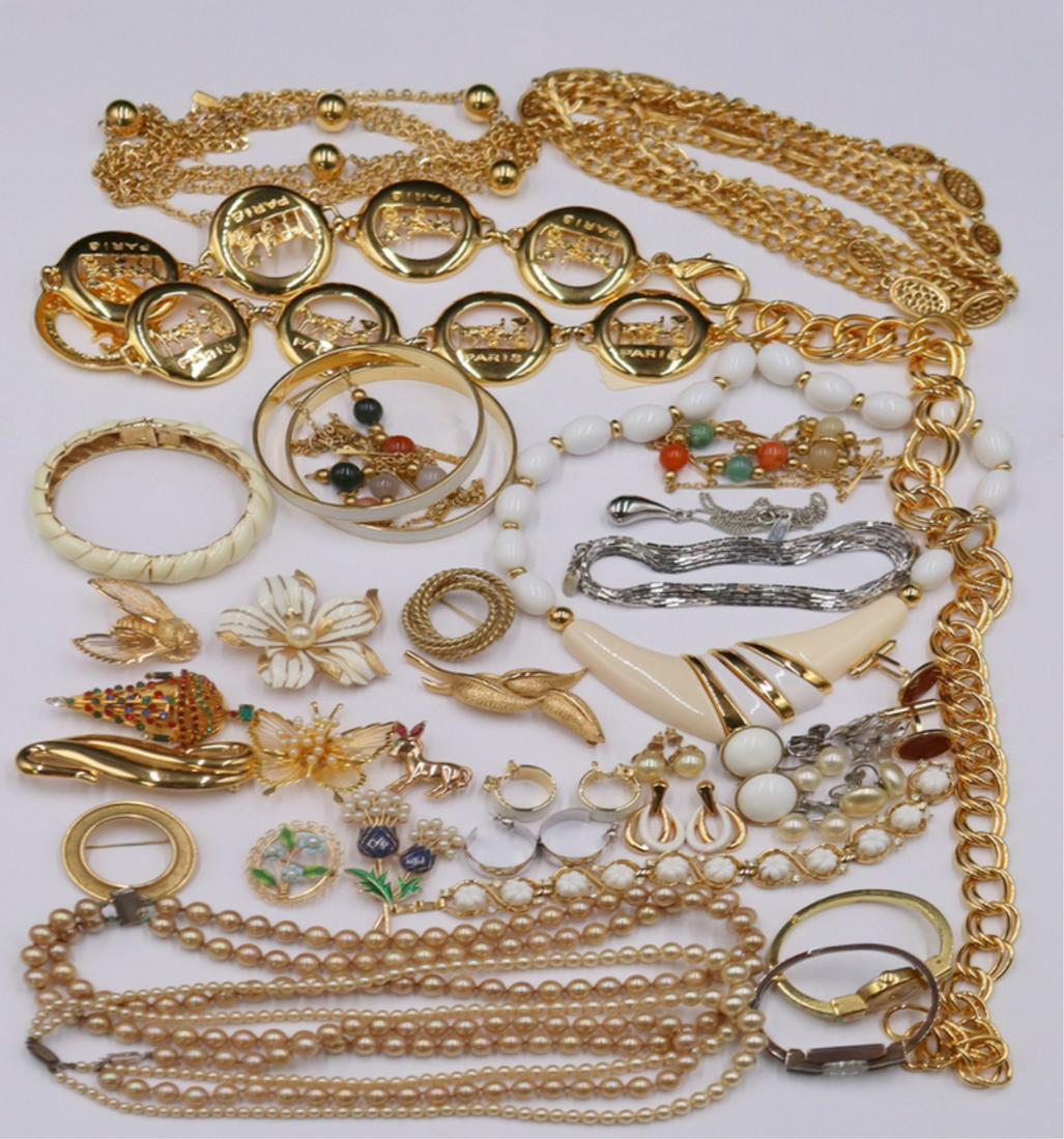 JEWELRY. Assorted Costume Jewelry Grouping. (1 of 12)