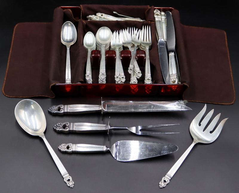 STERLING. 82 pc. International Royal Danish (1 of 8)
