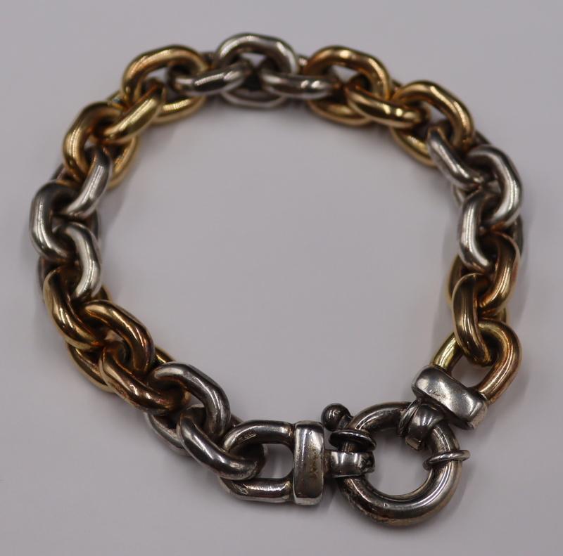 JEWELRY. Signed Italian 18kt Gold and Sterling (1 of 8)