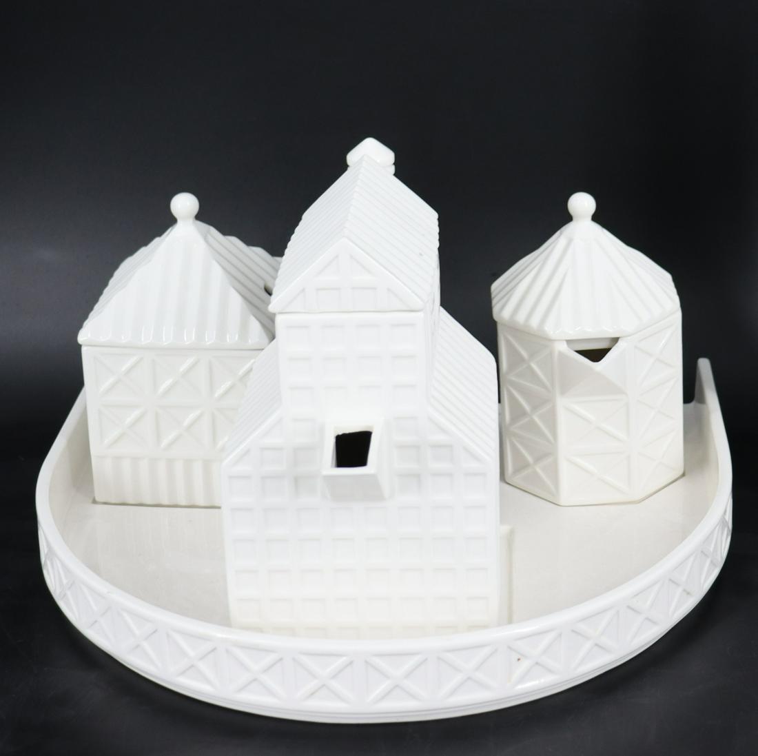 Swid Powell "Seaside" Tea Set Service (1 of 5)