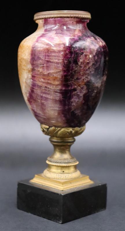 19th Century Ormolu Mounted Blue John Urn. (1 of 7)