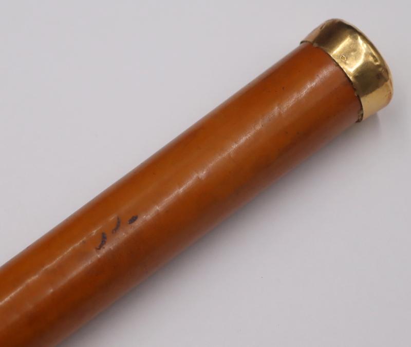 GOLD. Signed French 18kt Gold Mounting Walking (1 of 8)