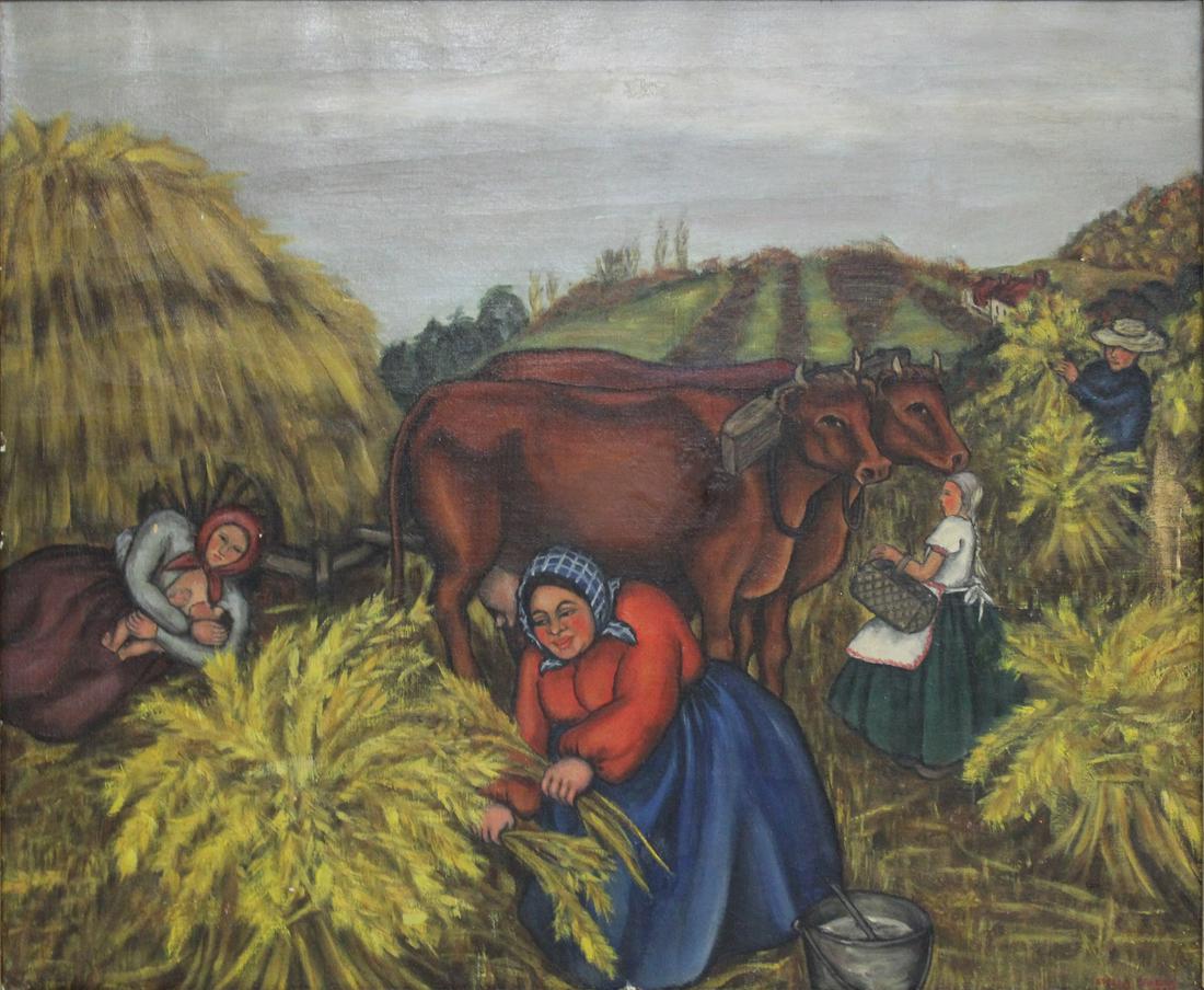 STELLA DRABKIN (AMERICAN, 1906-1976). (1 of 6)