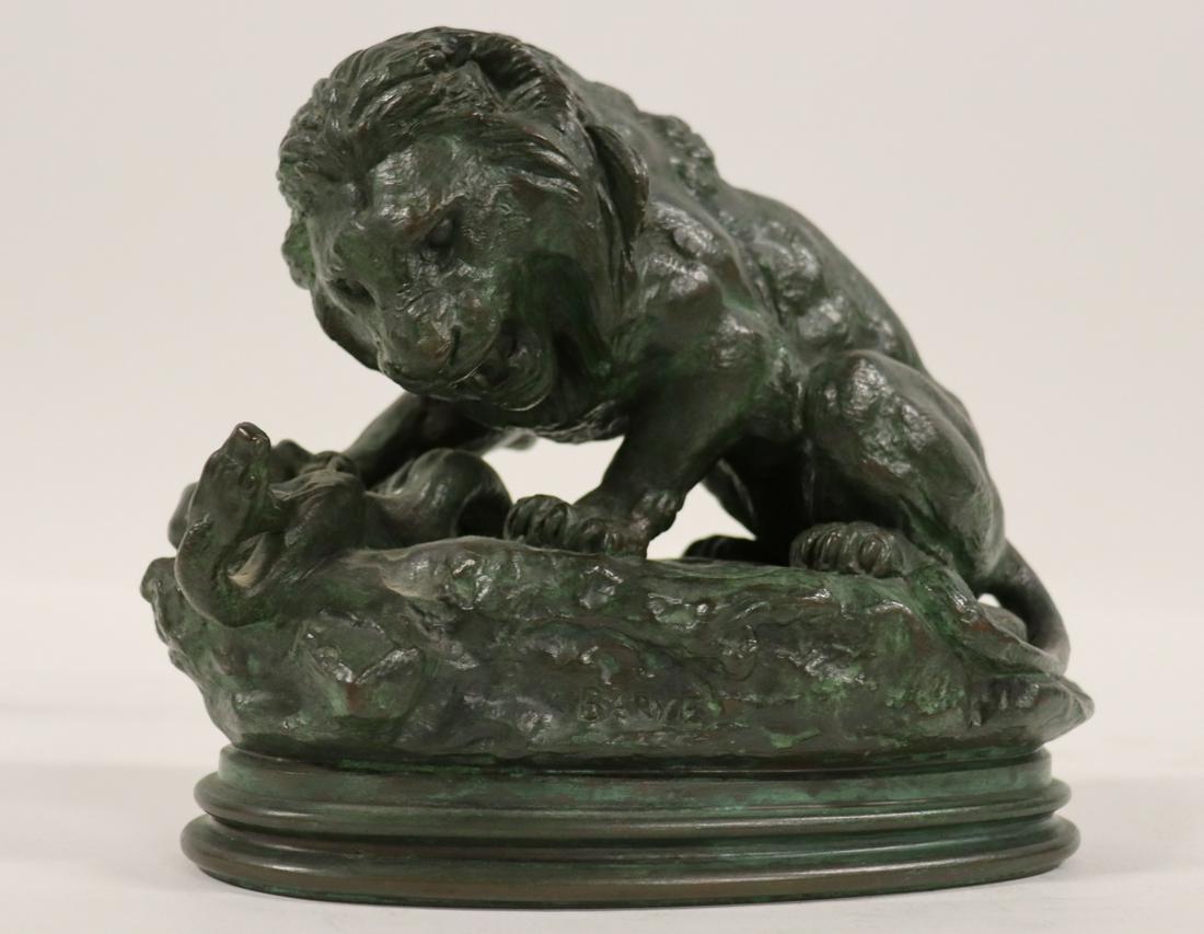 ANTOINE- LOUIS BARYE (FRANCE, 1796-1875). (1 of 8)