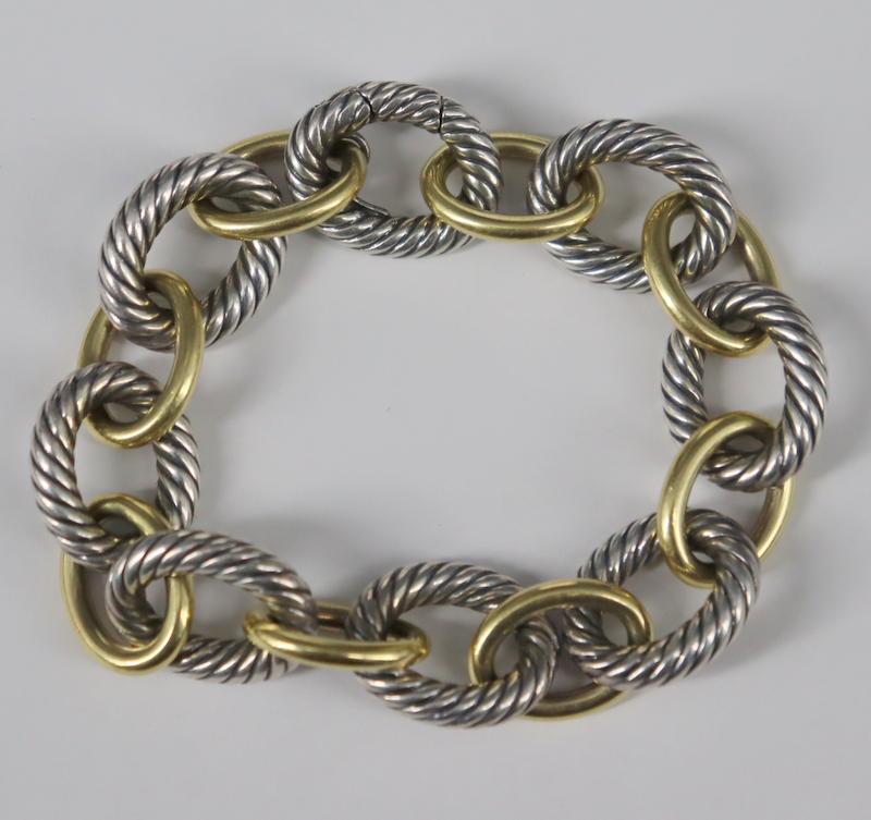 JEWELRY. David Yurman 18kt Gold and Sterling (1 of 7)