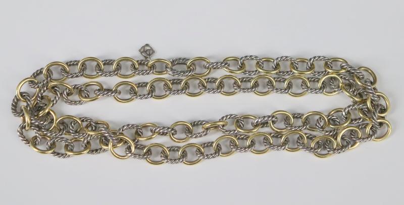 JEWELRY. David Yurman 18kt Gold and Sterling (1 of 7)