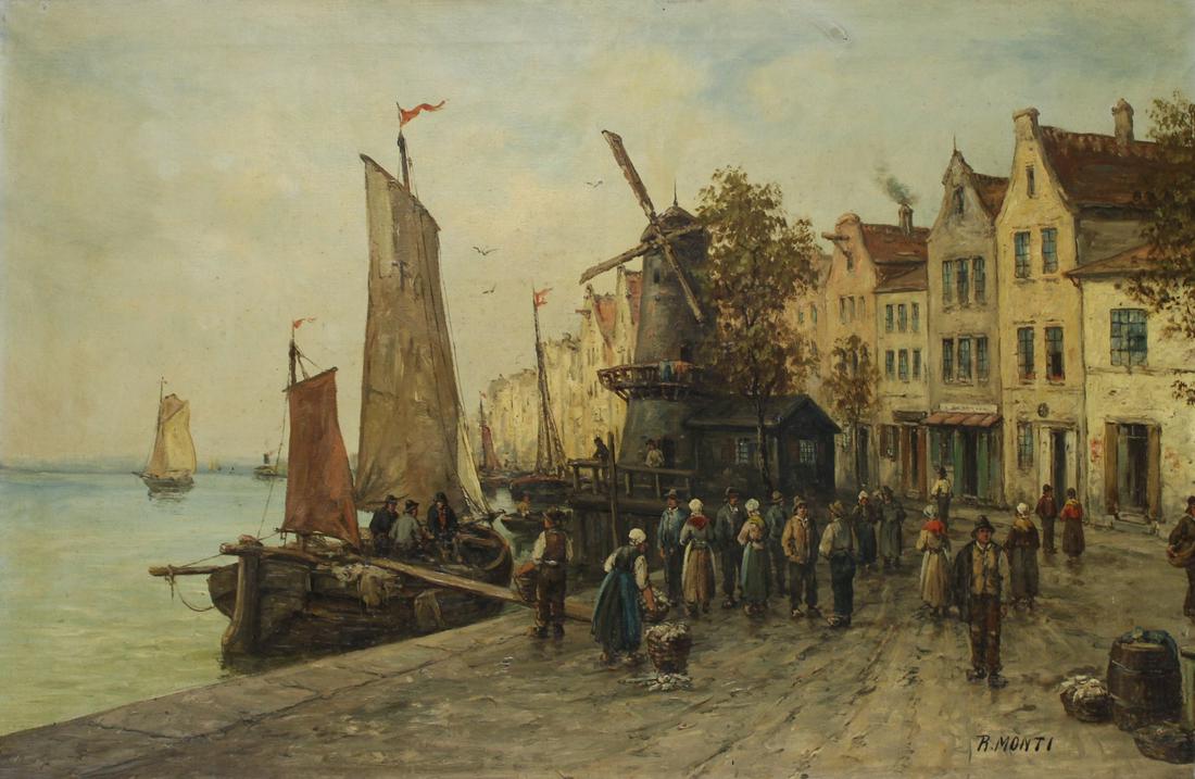 R. MONTI (EUROPEAN, 19TH/20TH CENTURY). (1 of 11)