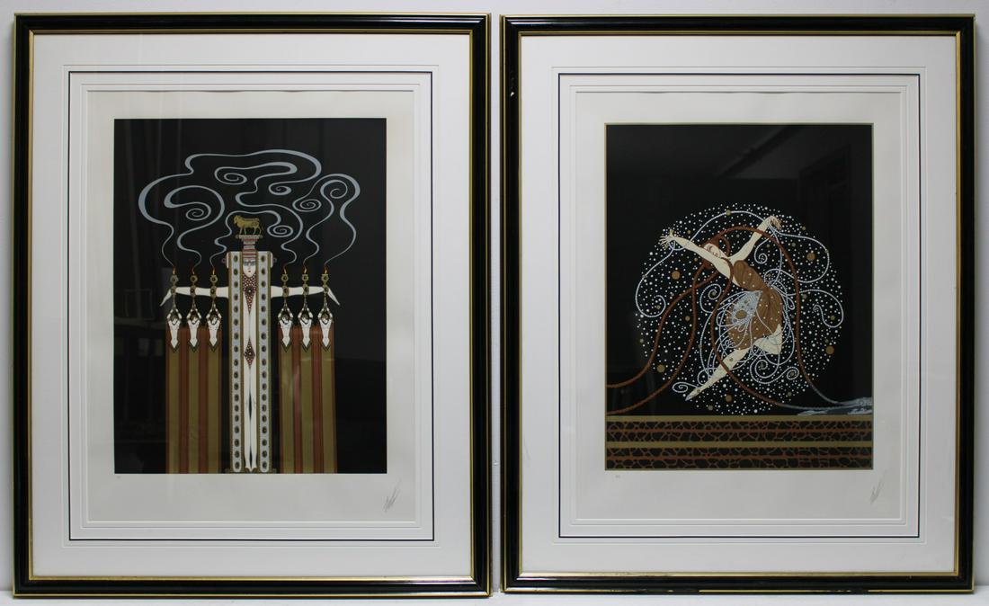 ROMAIN (ERTE) DE TIRTOFF (RUSSIAN 1892-1990). (1 of 12)