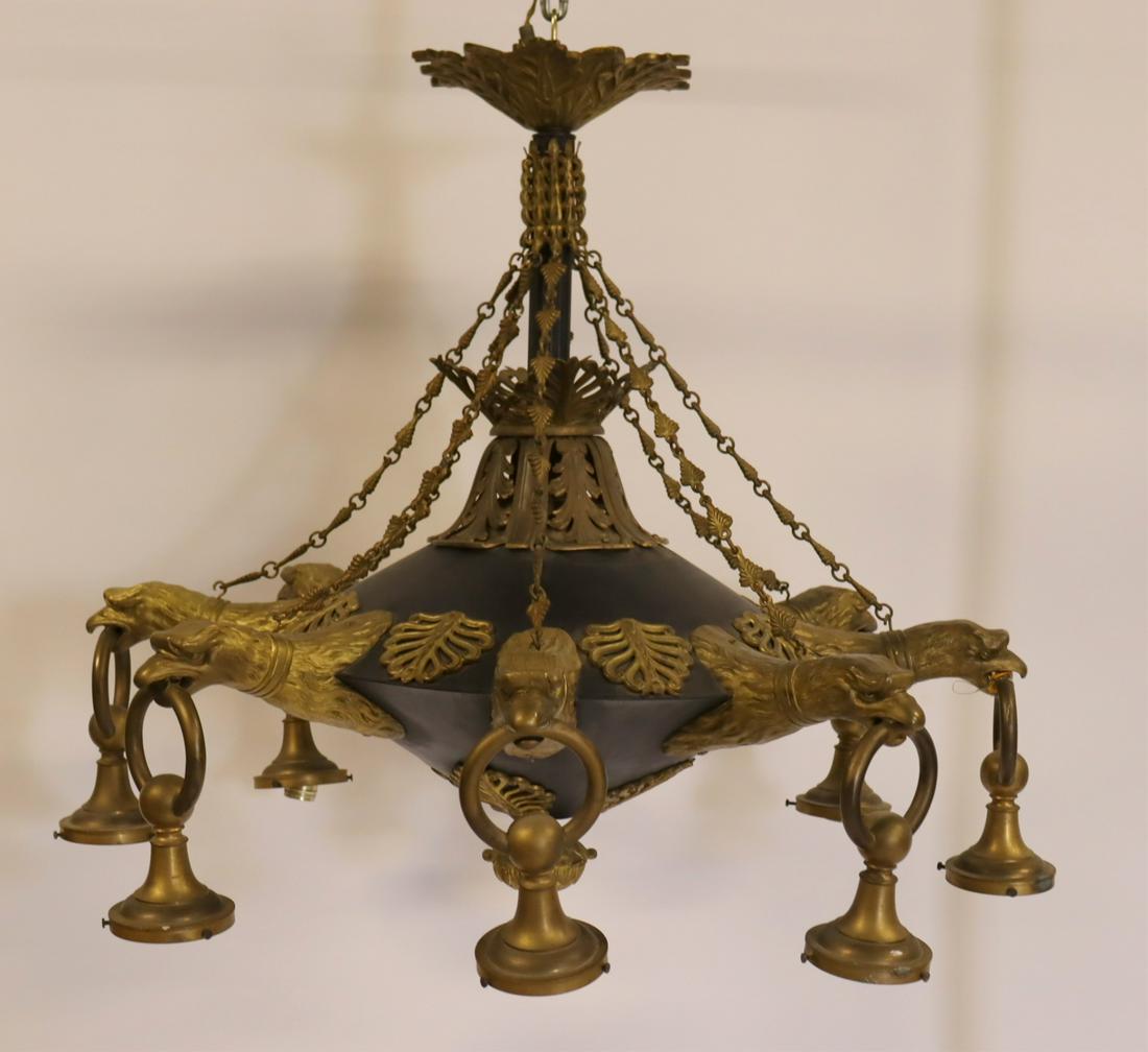 A Fine Large Gilt & Patinated Bronze Eagle (1 of 8)