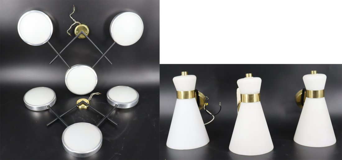 STILLANOVA . Lot Of 5 Sconces. (1 of 10)