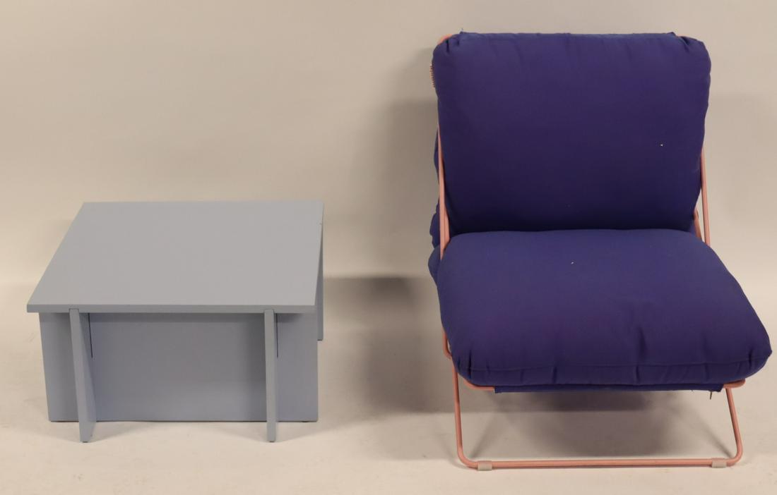 Contemporary Chair And Storage Cabinet. (1 of 5)