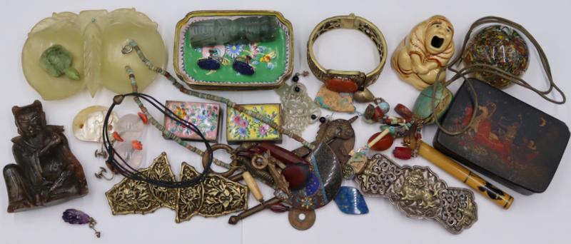 Assorted Asian Influenced and Russian Objets d'Art (1 of 17)