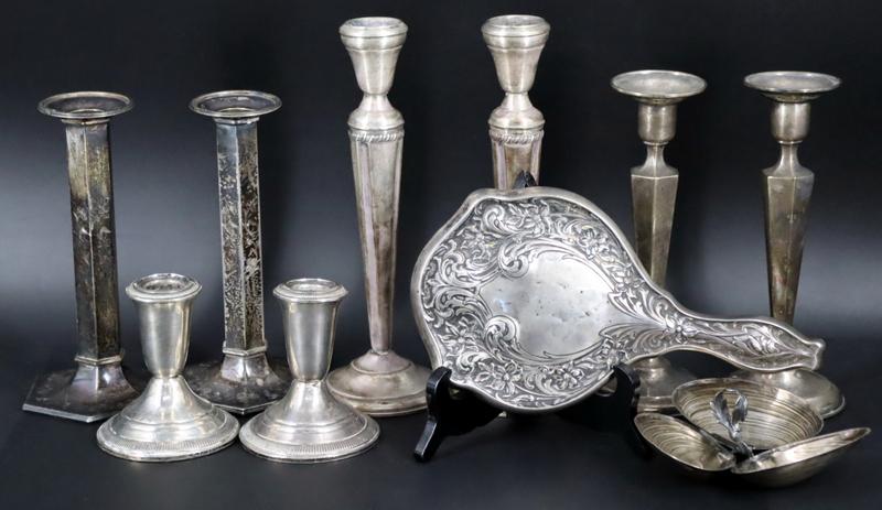 STERLING. Assorted Grouping of Sterling Hollowware (1 of 17)