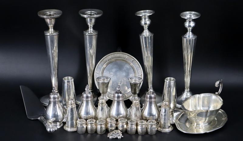 STERLING. Grouping of Silver Inc. Georg Jensen. (1 of 20)