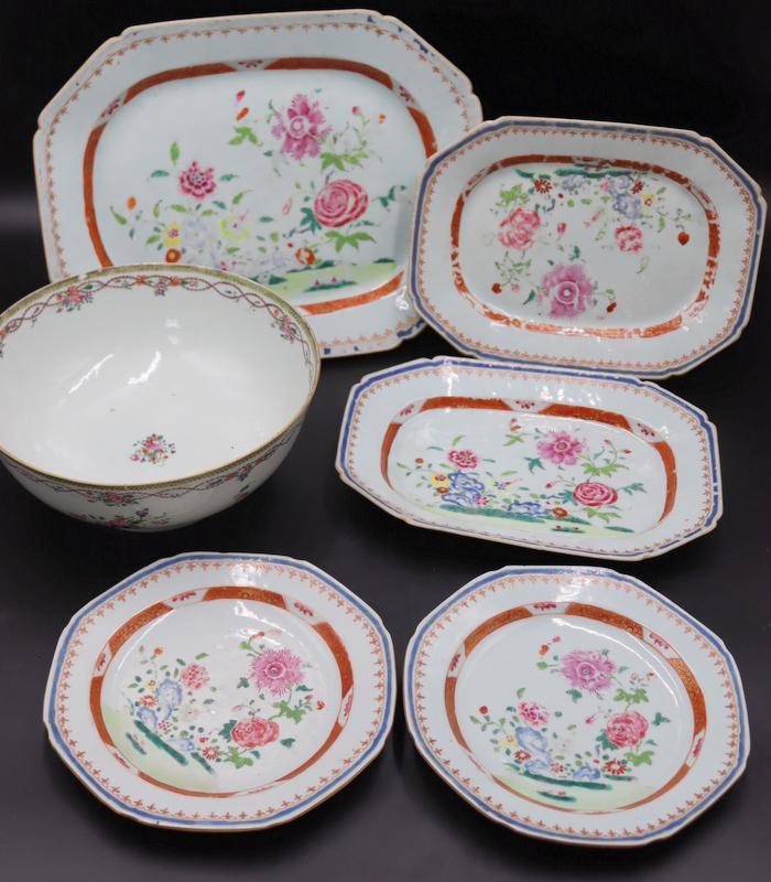 Collection of (6) Pcs. of Chinese Export Porcelain (1 of 14)