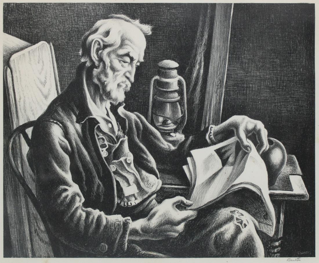THOMAS HART BENTON (AMERICAN, 1889-1975). (1 of 10)