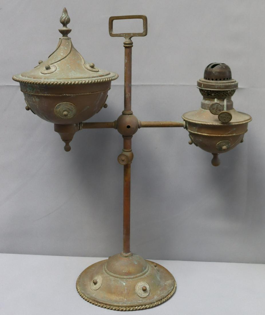 Tiffany Studios Bronze Student Lamp (1 of 10)