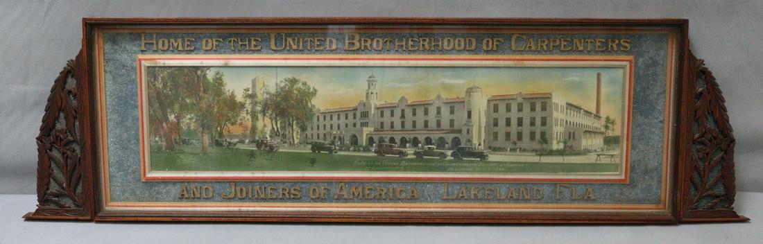 A Fine Carved Folk Art Frame Of Florida Interest (1 of 7)