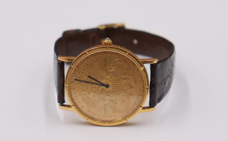 JEWELRY. Corum Heritage $20 1904 U.S. Double Eagle (1 of 13)