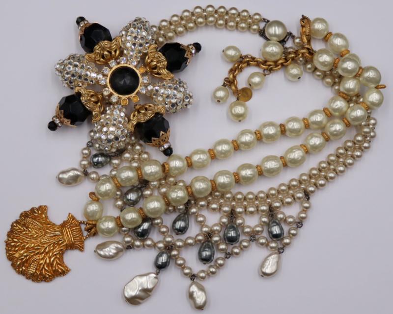 JEWELRY. Signed Costume Jewelry Collection. (1 of 18)