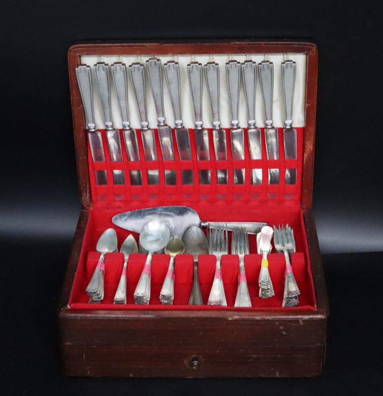 STERLING. Gorham Etruscan Sterling Flatware (1 of 17)