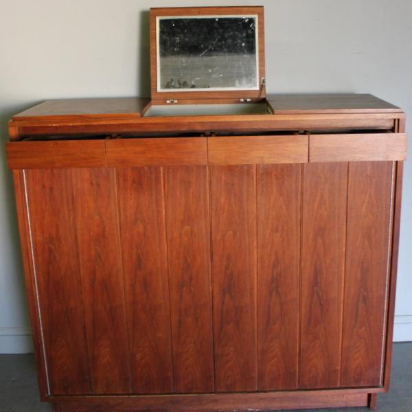 Paul McCobb Midcentury Gentleman's Chest.: From a Fairfield, CT estate. Dimensions: 54" wide x 19" deep x 48" high.