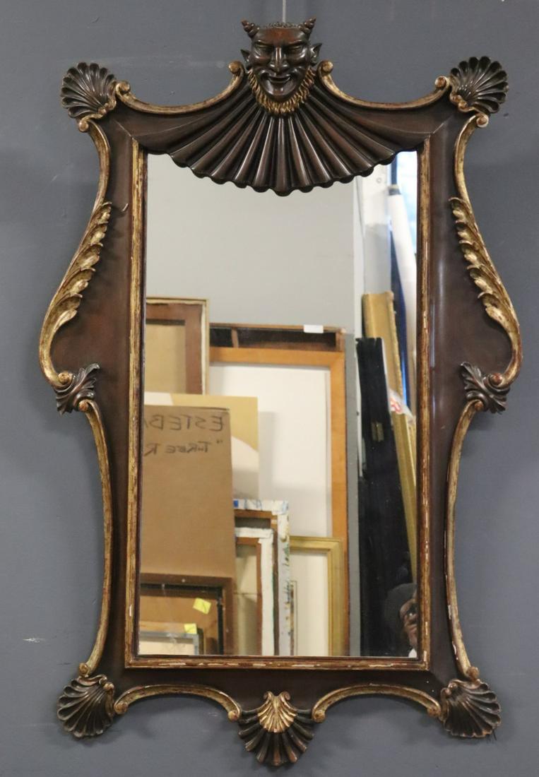 Vintage Carved And Giltwood Mirror. (1 of 8)