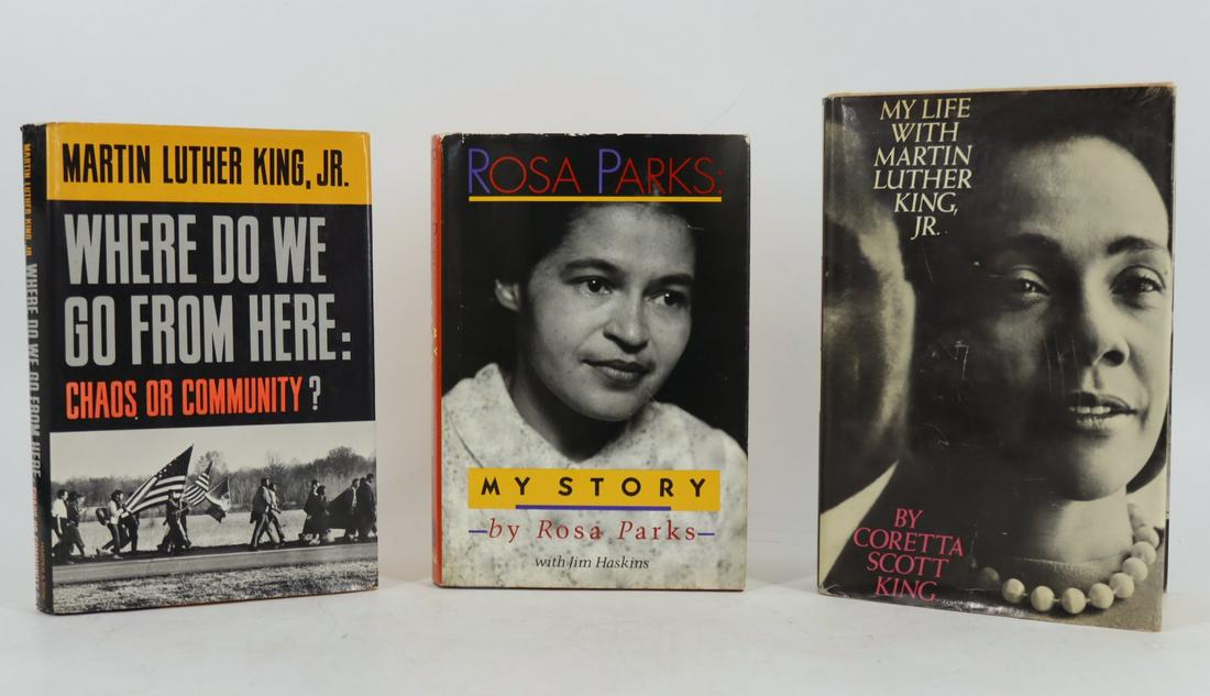 Signed Martin Luther King, Jr. Book & 2 More (1 of 14)