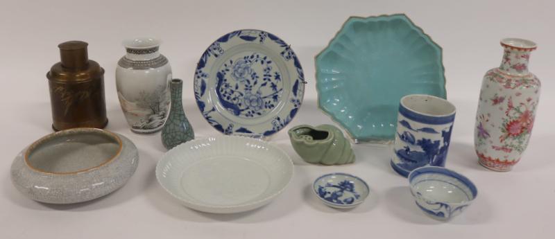 Collection of (12) Chinese Objects. (1 of 20)