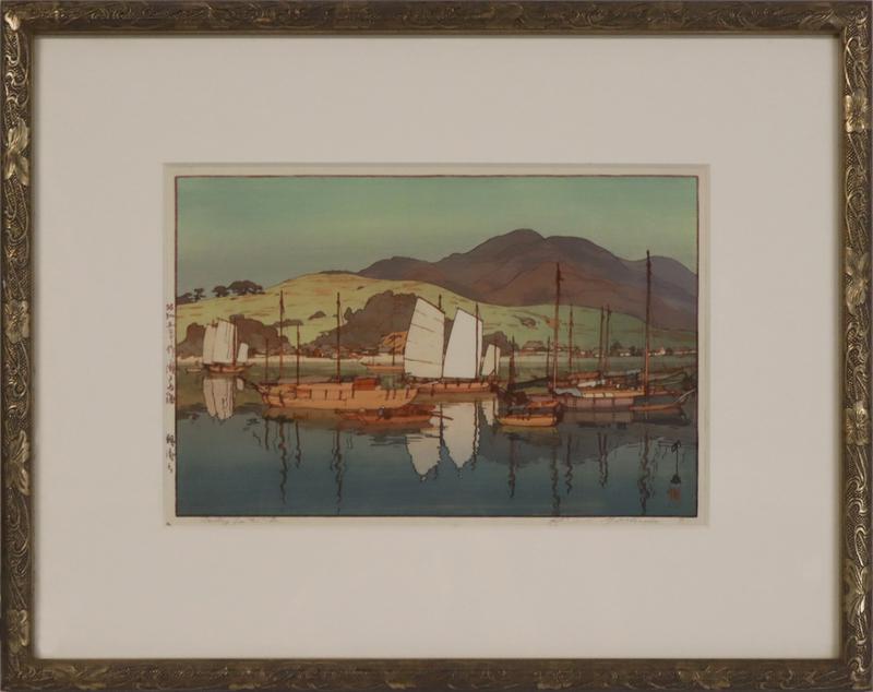 YOSHIDA HIROSHI (Japan, 1876-1950). (1 of 10)