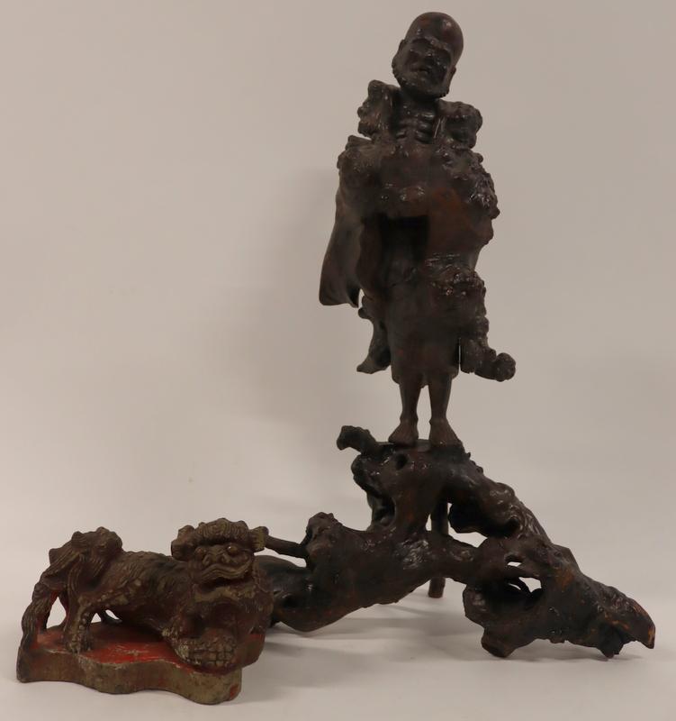 Chinese Root Carving and Ming Stone Carving. (1 of 20)